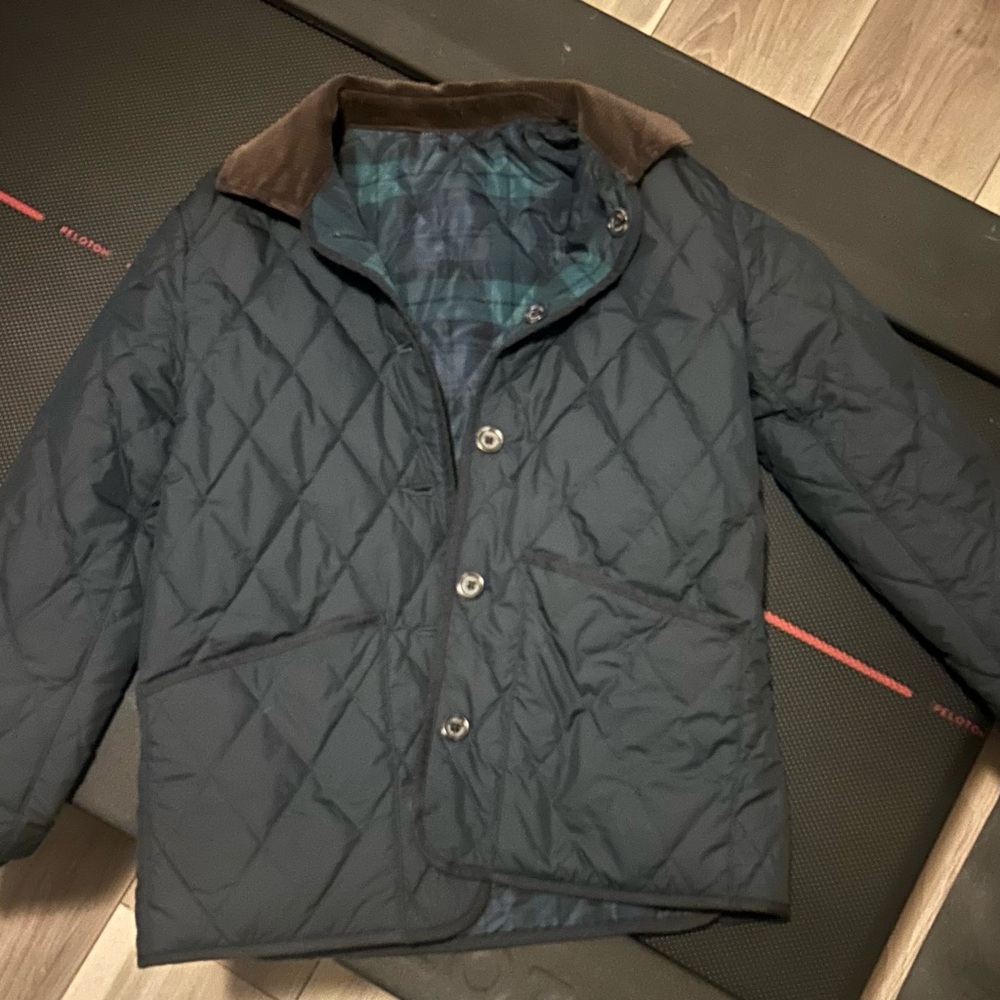 Reversible polo jacket - Picture 6 of 8